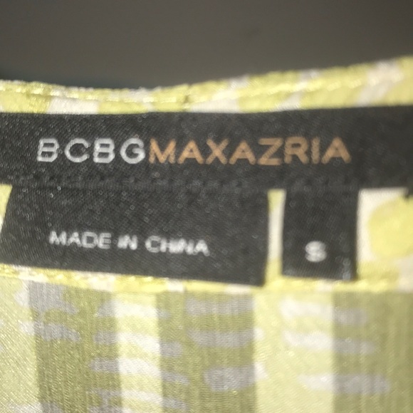 BCBG MAXAZRIA 100% SILK Ruffle Wrap Blouse - Picture 6 of 8
